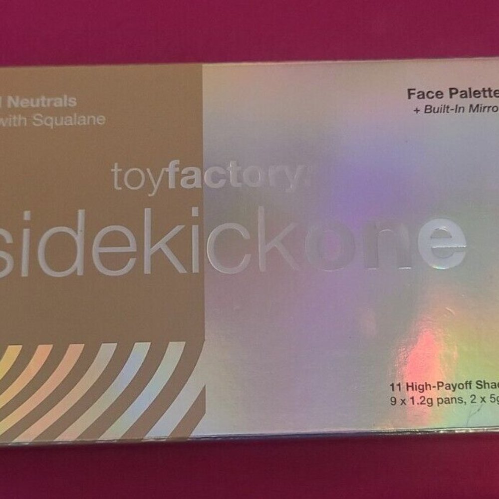 TOY FACTORY SIDEKICKONE 11 SHADE FACE PALETTE NIB